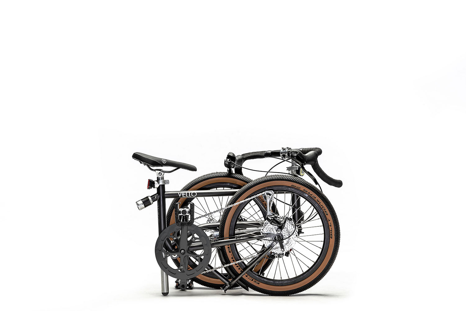 VELLO Bike Gravel with 20inch tires - folded