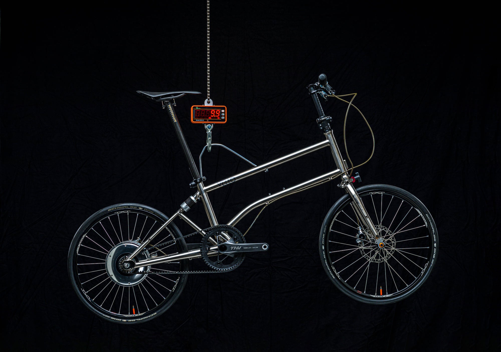 VELLO - Foldable - Bike - Lightest E Bike in the world - Lightweight electric folding bicycle - foldable bike ultra light - full titanum frame bike - bicycle under 10 kg
