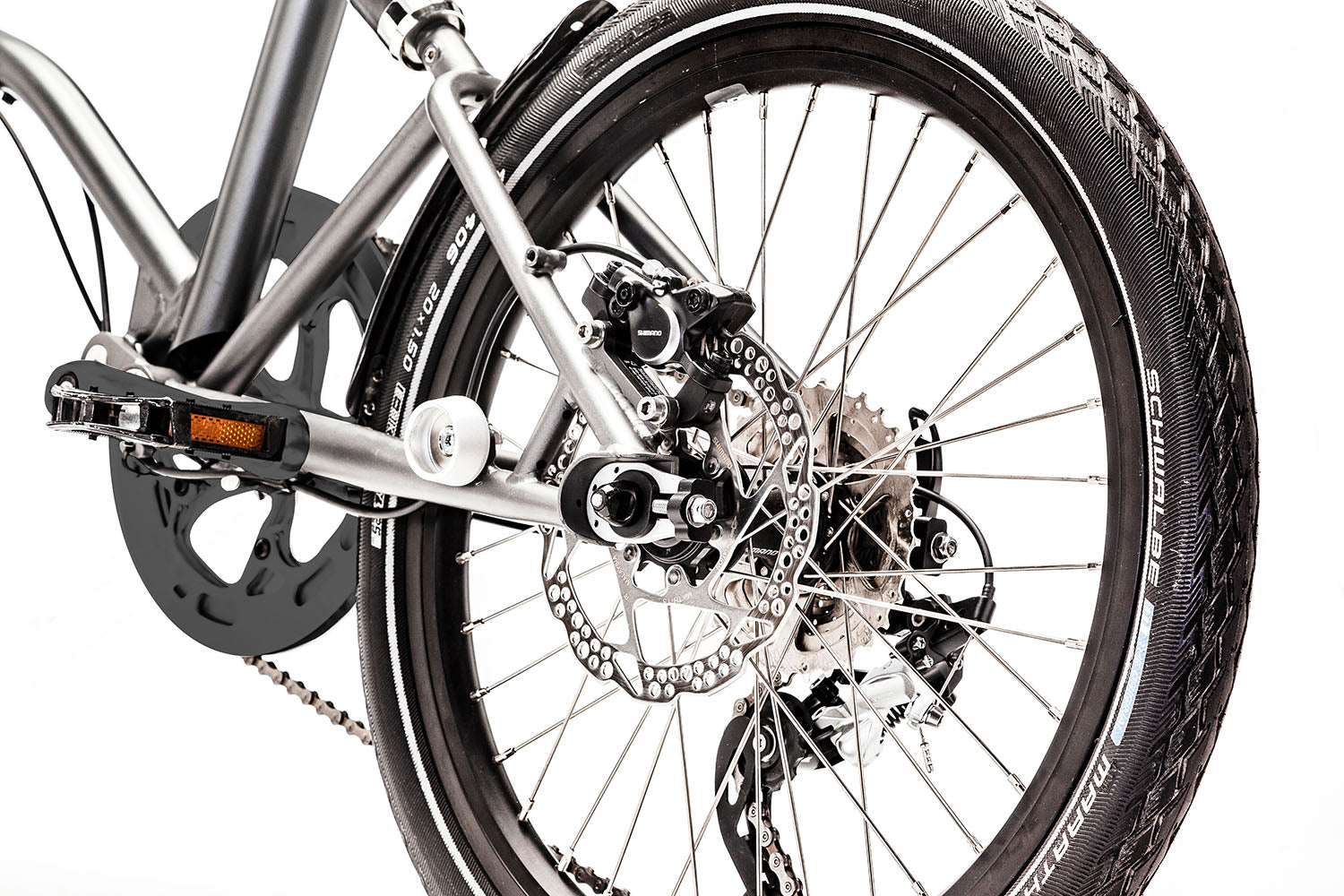 VELLO Rocky folding bike  disc brakes