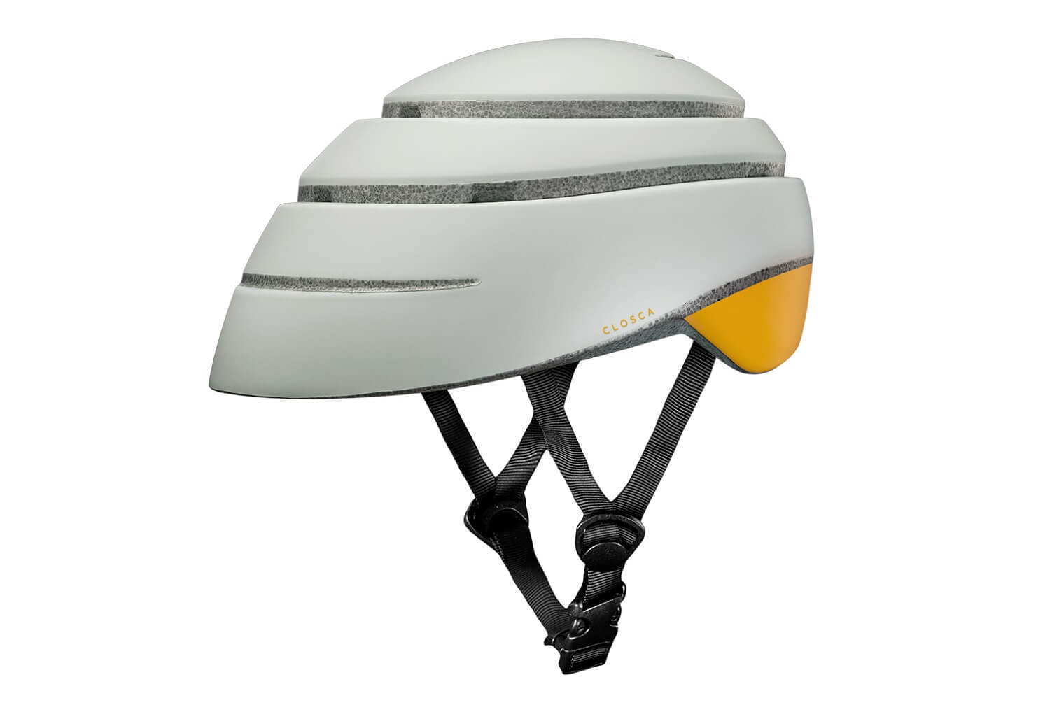 Closca Loop Foldable Bike Helmet Pearl White