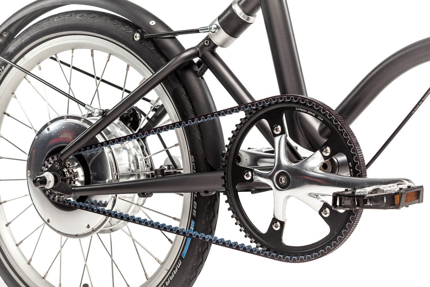 VELLO Bike+ Elektro Folding Bicycle Hub Gear Beltdrive Zehus