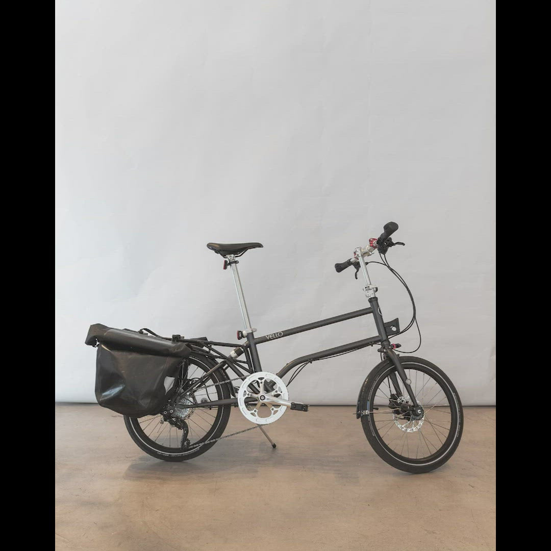 Video Foldable Rear Carrier Rack VELLO for folding bike