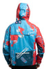 MONTREET Backview - The Cyclist Jacket - Hooded Rain Jacket - Bike Wear - Cycling -Zipper Jacket - Waterproof- Windbreaker